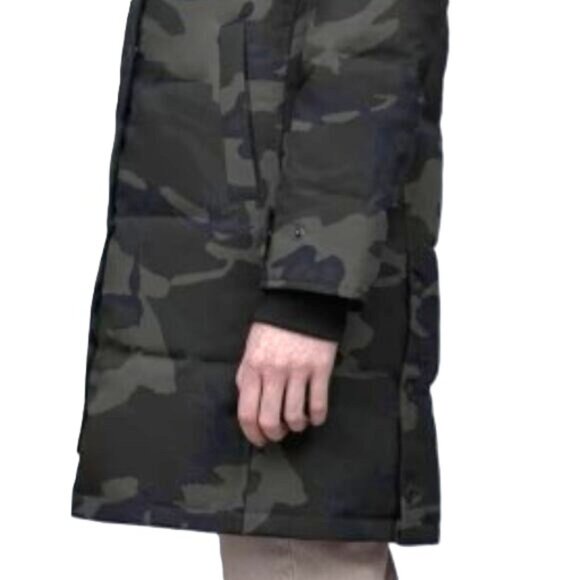 CANADA GOOSE BLACK LABEL SHELBOURNE PARKA COAT CAMO CAMOUFLAGE WOMEN'S SMALL - Picture 16 of 16